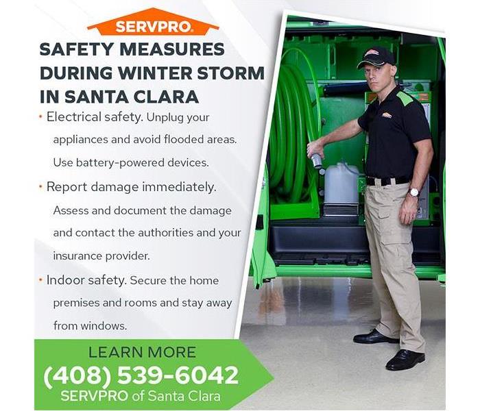 Safety Measures During Winter Storm in Santa Clara